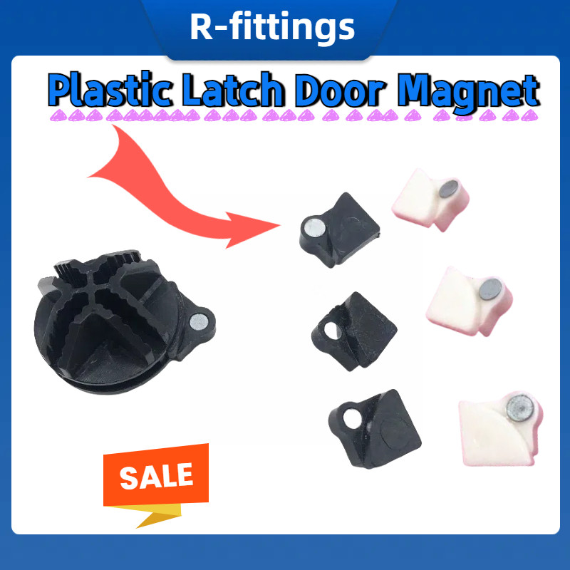 พลาสติกสลักประตูแม่เหล็กที่เรียบง่ายตู้เสื้อผ้าอุปกรณ์เสริมรวมกันตู้เก็บของ เอพีเอส