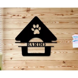 FudFudAR ฝุดฝุดอะ ป้ายบ้านสุนัข แบบที่ 1 ป้ายชื่อบ้านน้องหมา ป้ายบ้านหมา ป้ายบ้านเจ้าตูบ ป้ายชื่อสุนัข