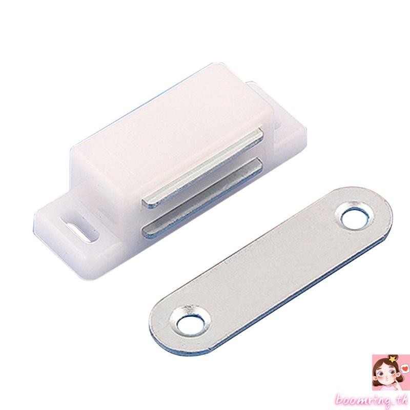 บูม แม่เหล็กลิ้นชักประตูแม่เหล็กที่มองไม่เห็นสาหรับปิดตู้ประตูบานเลื่อนพร้อมแผ่นยึด
