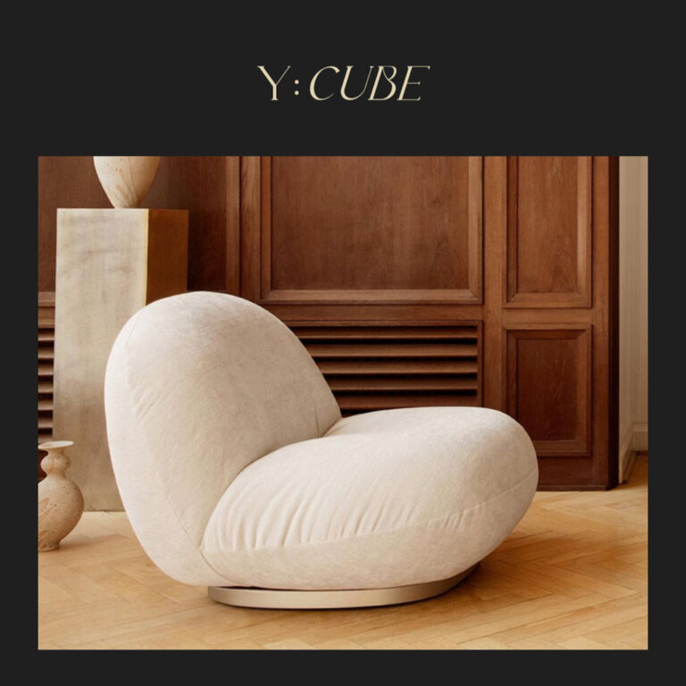 ในสต็อก YCUBE เดนมาร์กนำเข้าเก้าอี้เดี่ยว GUBI Pacha Lounge Cloud สำหรับห้องนั่งเล่นและห้องนอน