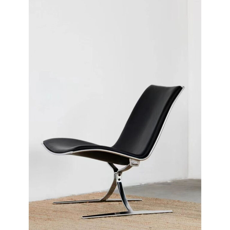 เก้าอี้สกี Danish Lange Production Skater JK710 เก้าอี้โลหะคลาสสิกสไตล์นอร์ดิก