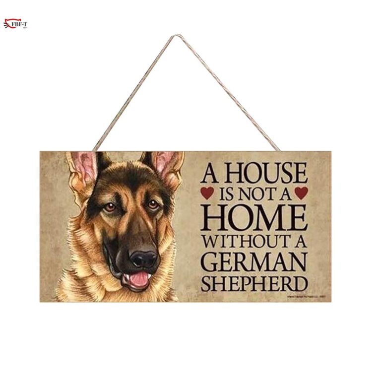 ป้ายสุนัขไม้สาหรับประตูด้านหน้า A HOUSE ไม่ใช่บ้านไม่มีป้ายสุนัขแขวนรูปสี่เหลี่ยมผืนผ้าแท็กสัตว์เลี้ยงอุปกรณ์เสริม