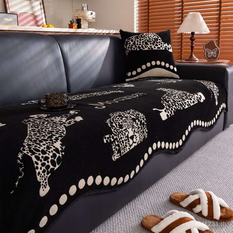 รายการที่ดีที่แนะนำ ปลอกโซฟาผ้าเชนิลล์แบบไม่สม่ำเสมอระดับสูง ไม่ลื่นและกันฝุ่น