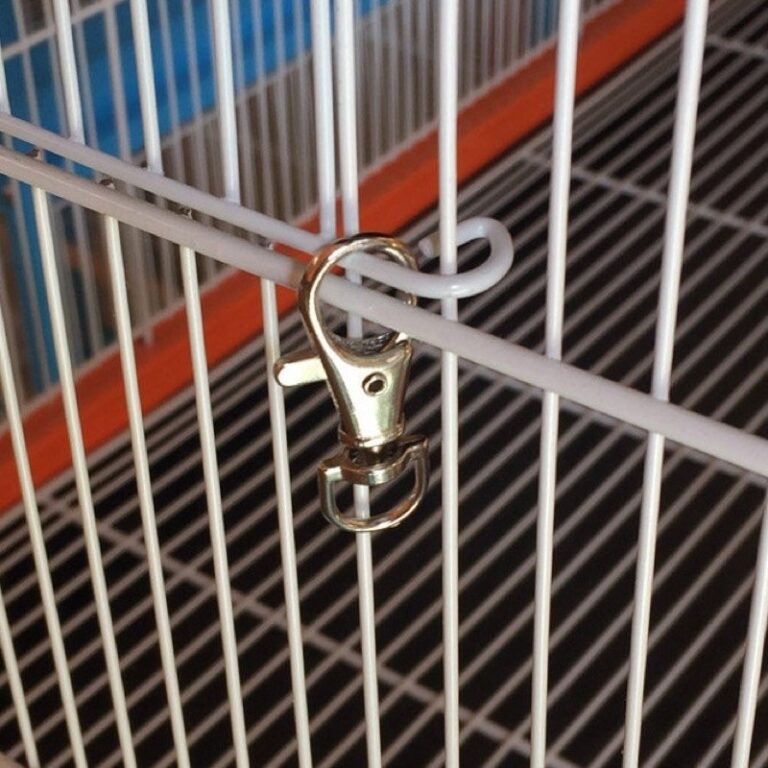 G2 ตะขอก้ามปู ตะขอล็อคกรงใช้ล็อคกรงสัตว์เลี้ยง 36ซม