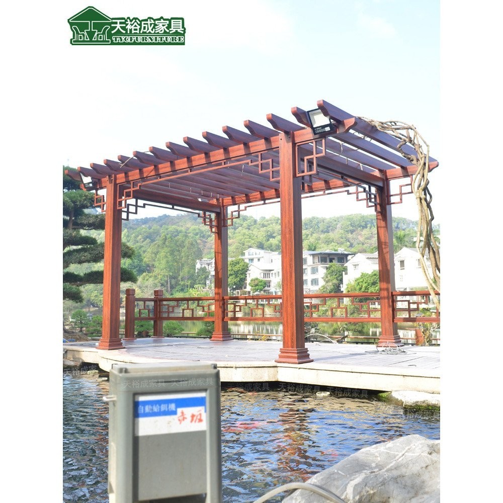 กลางแจ้งยาวทางเดินชั้นวางองุ่นอลูมิเนียมอัลลอยด์หวายปีนเขาชั้นวางทางเดินพื้นที่ลานสวนทางเดินศาลา Cultur