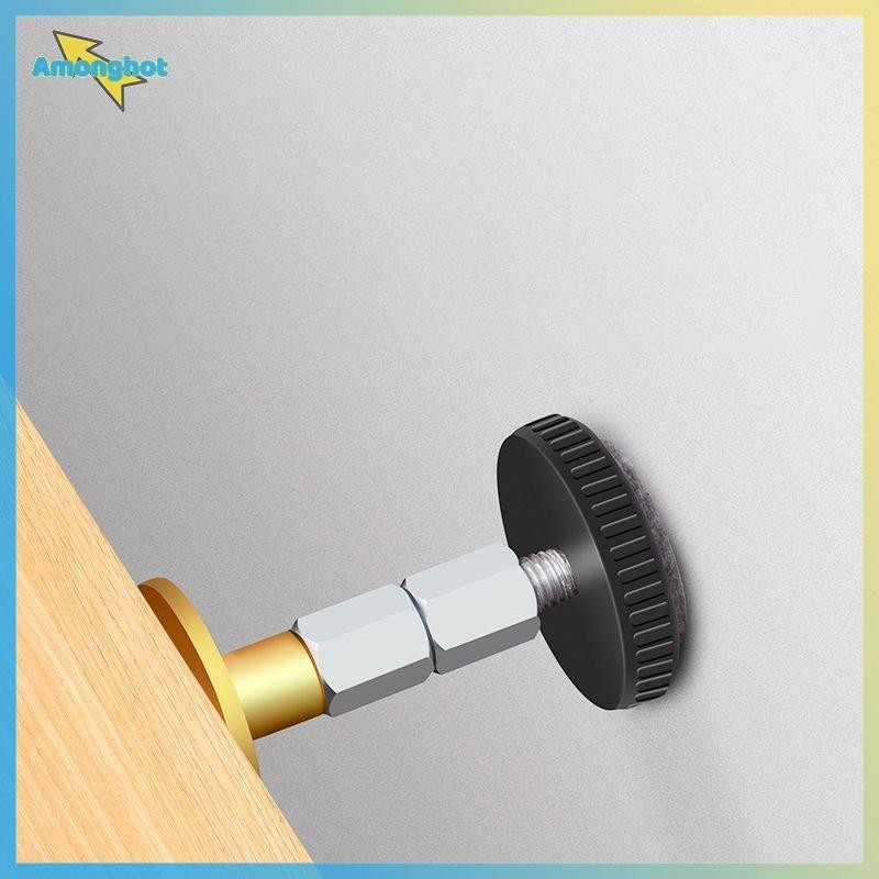 Amonghot ปรับหัวเตียง Stoppers โครงเตียงป้องกันการคลาย AntiShake Fixer สาหรับตู้โซฟาฮาร์ดแวร์ Top Wall Stabilizer ใหม่