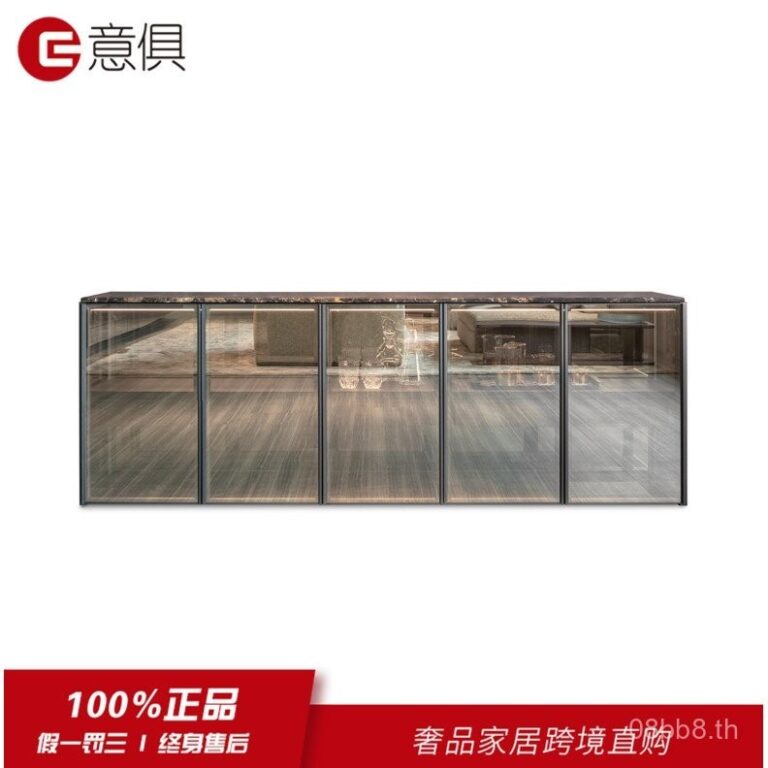 นำเข้าจากอิตาลี M amp ตู้กระจกสไตล์มินิมอลลิสต์จากอิตาลี ADRIEN ซื้อตรงจาก Yi Ju