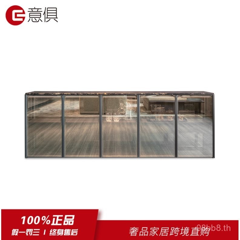 นำเข้าจากอิตาลี M amp ตู้กระจกสไตล์มินิมอลลิสต์จากอิตาลี ADRIEN ซื้อตรงจาก Yi Ju