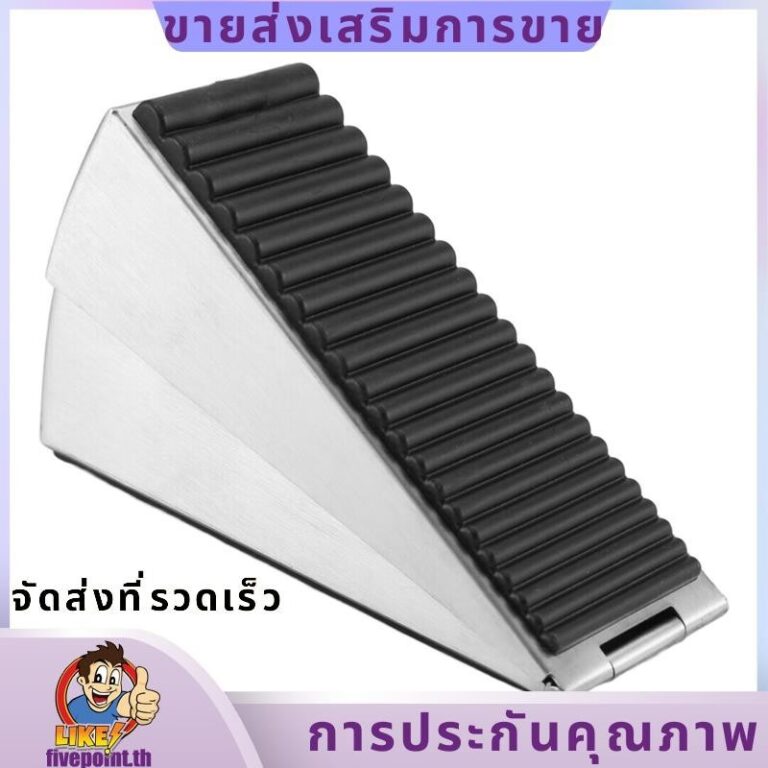 กันชนประตูหยุดลิ่มกันชนประตูสูงสาหรับด้านล่างของประตู สปริงปรับได้โหลดชุดหยุดประตูfivepointth