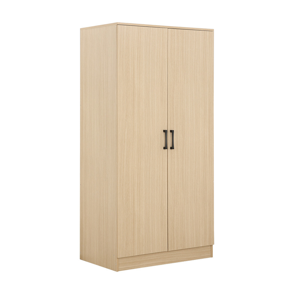 Furinbox ตู้เสื้อผ้า 2 บาน รุ่น FEST ขนาด 90 ซม สีธรรมชาติ