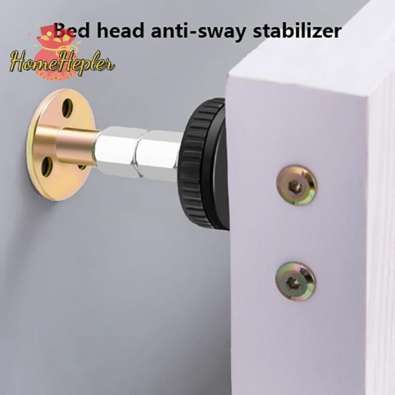 HomeHepler ปรับหัวเตียง Stoppers กรอบเตียงป้องกันการคลาย AntiShake Fixer สาหรับตู้โซฟาฮาร์ดแวร์ Top Wall Stabilizer ใหม่