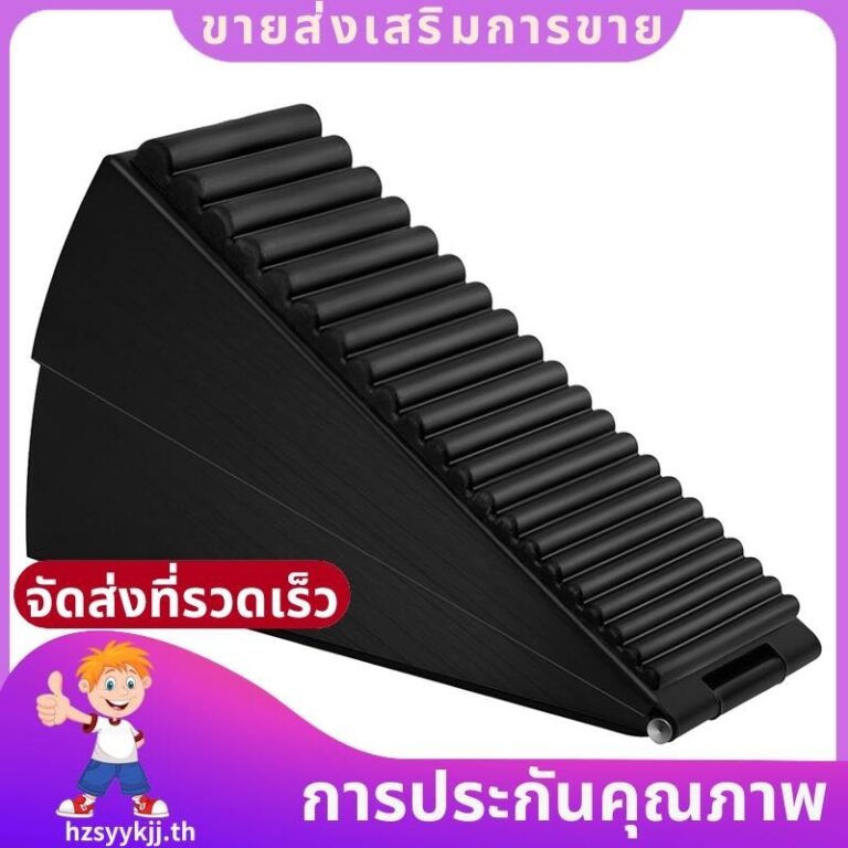 กันชนประตู Heavy Duty Door Stop Wedge กันชนประตูสูงสาหรับด้านล่างของประตู 3 นิ้วสูงประตูหยุด Strongest hzsyykjjth
