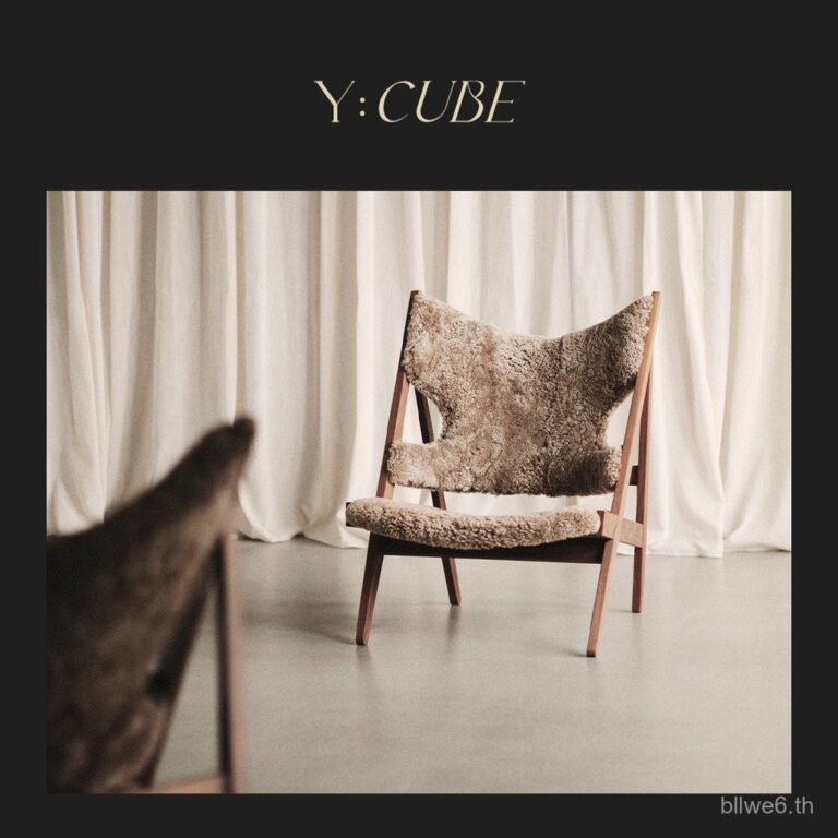 ชิ้น เก้าอี้นั่งเล่นถัก Audo Menu จากเดนมาร์กนำเข้าจาก YCUBE เก้าอี้พักผ่อนขนสัตว์นอร์ดิก