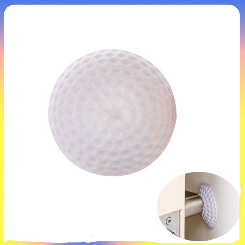 1pcs ยางกันกระแทกประตู ป้องกันผนัง กันเสียงดัง เหมาะสำหรับบ้านมีเด็ก ทำจากวัสดุคุณภาพสูง เหนียวทนทาน ติดง่าย สีขาว