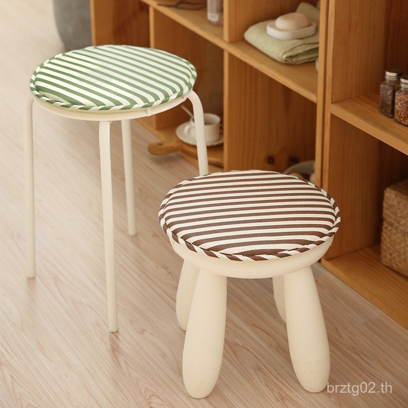 หมอนรองเก้าอี้กลม ผ้าฟองน้ำบาง หมอนรองเก้าอี้กลม เก้าอี้สูง เก้าอี้บาร์ เก้าอี้เล็ก ปกเก้าอี้