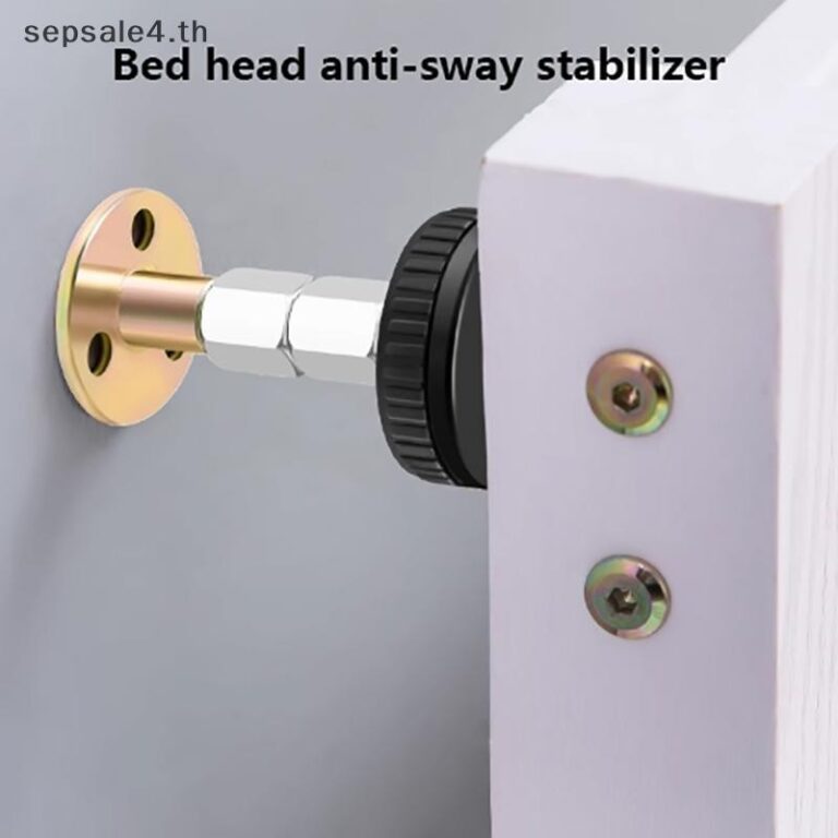 sepsale ปรับหัวเตียง Stoppers โครงเตียงป้องกันการคลาย AntiShake Fixer สาหรับตู้โซฟาฮาร์ดแวร์ Top Wall Stabilizer