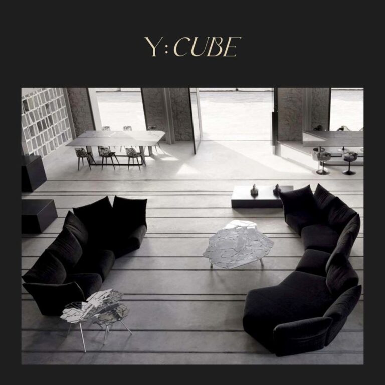 โซฟาโมดูลาร์ขนาดใหญ่สำหรับห้องนั่งเล่นดีไซน์ศิลปะจากอิตาลีนำเข้าจาก YCUBE