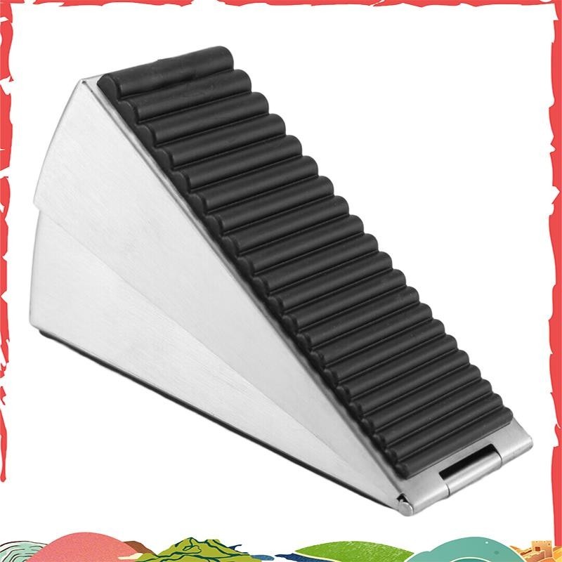 ซุปเปอร์ประตูหยุดลิ่มประตูสูงกันชนประตูสาหรับด้านล่างของประตูปรับสปริงโหลดชุดหยุดประตู