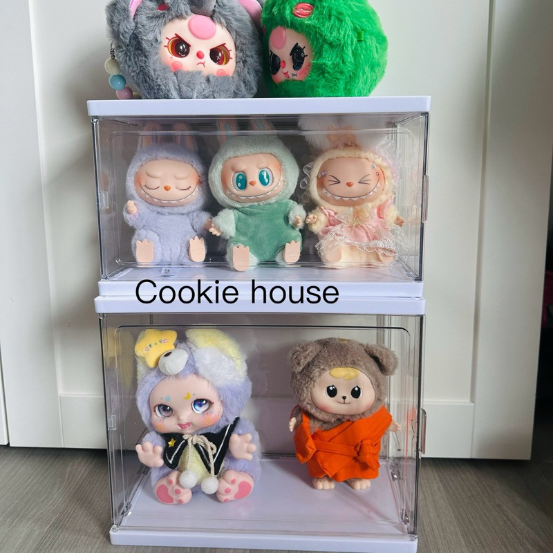 Newตู้อะคริลิกใส ชั้นโชว์โมเดล ตู้โชว์โมเดล ที่ตั้งโชว์ ตู้ใส่ฟิกเกอร์ ตู้โชว์ตุ๊กตา นวางของมินิมอล