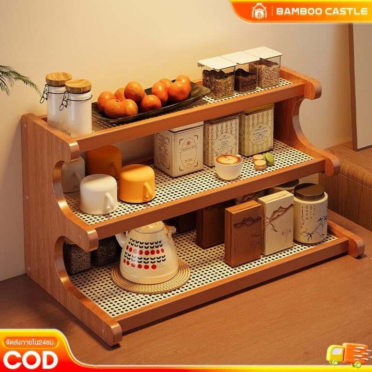 ชั้นวางของบนโต๊ะ ชั้นจัดระเบียบบนโต๊ะทำงาน ชั้นวางอเนกประสงค์ ชั้นวางของ ประหยัดพื้นที่ ติดตั้งง่าย