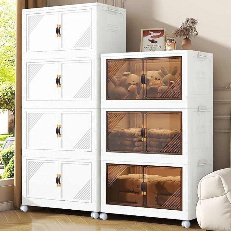 HEINO Newกล่องเก็บของพับได้ กล่องเก็บของอเนกประสงค์ กล่องใส่ของ กล่องพลาสติกพับได้ หน้าบานเปิดปิดแบบแม่เหล็ก