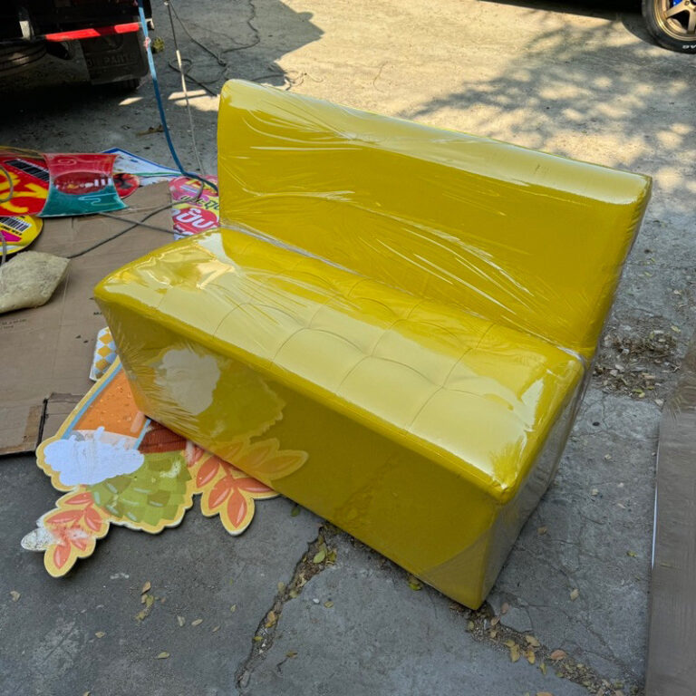 สตูลมีพนักพิง ยาว 100cm พร้อมส่ง สั่งได้สูงสุด2ตัวต่อออเดอร์