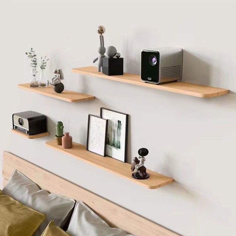 ชั้นวางของติดผนัง ชั้นวางติดผนัง ชั้นวางต้นไม้ หิ้งพระติดผนัง ชุด 4 ชิ้น