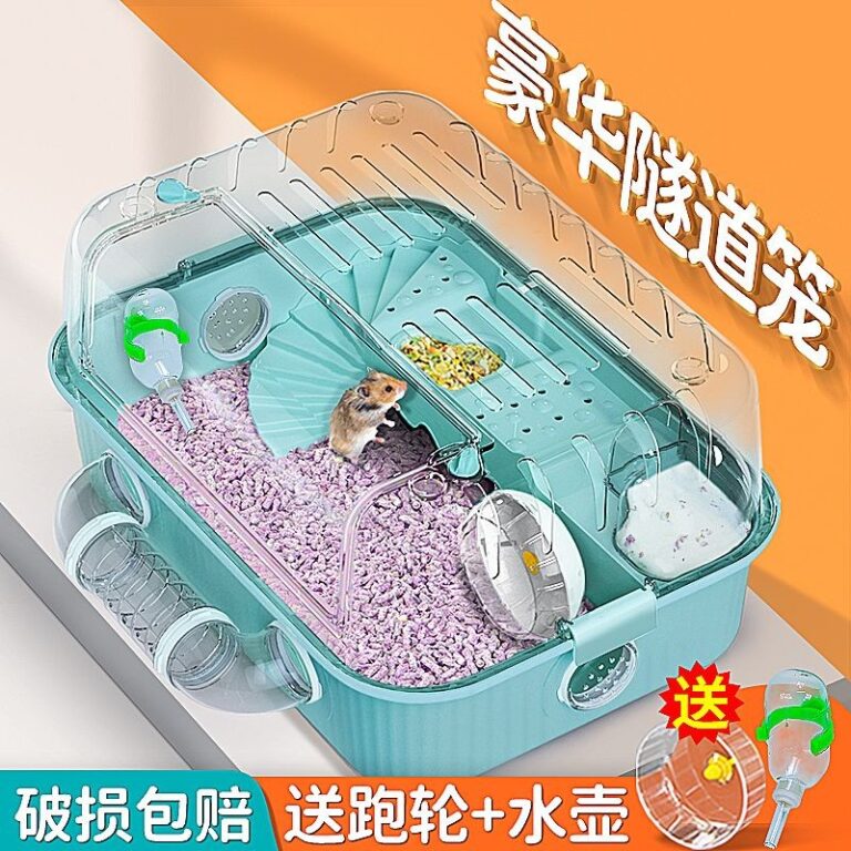 ขายขาดทุน ล้างสต็อกกรงหนูแฮมสเตอร์หมีสีทองวิลล่าสุดหรูบ้านหนูแฮมสเตอร์อะคริลิกขนาดใหญ่และขนาดเล็กจัดหากรงอุโมงค์