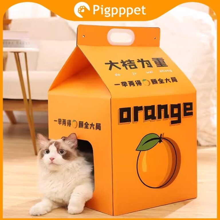 บ้านแมว พร้อมแผ่นกันฝน บ้านแมวน่ารัก บ้านลับเล็บแมว กล่องลับเล็บ บ้านแมว เตียงแมว