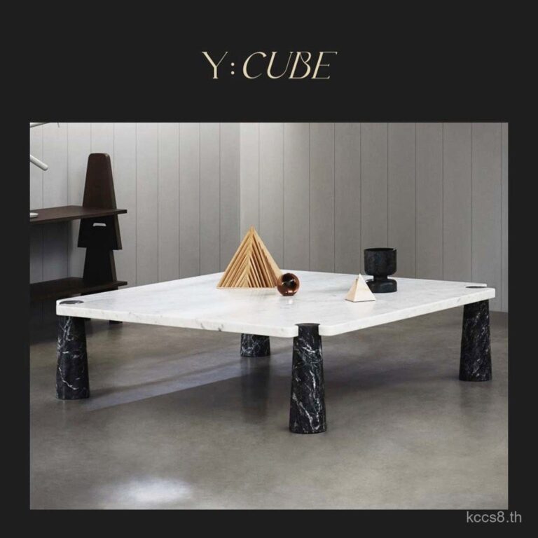 พร้อมสต็อก Y CUBE อิตาลีนาเข้า Agapecasa Eros สีขาวสีดาหินรูปร่าง Star โต๊ะสไตล์เดียวกัน