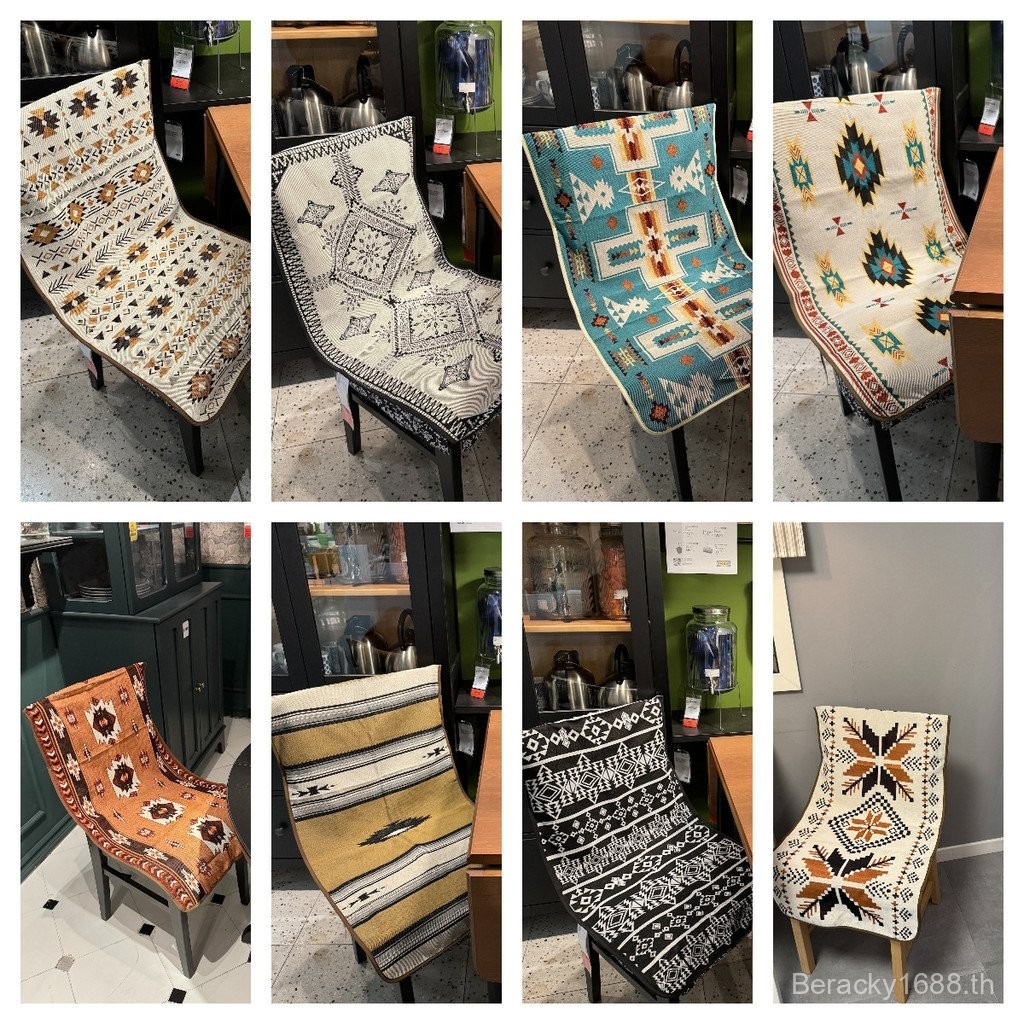 กรุงเทพที่ต้องการตั้งแคมป์กลางแจ้งตั้งแคมป์เก้าอี้ปกเก้าอี้ตั้งแคมป์สไตล์ชาติพันธุ์เก้าอี้พับปกหลังความสูง20เซนติเมตรเก้าอี้ปก