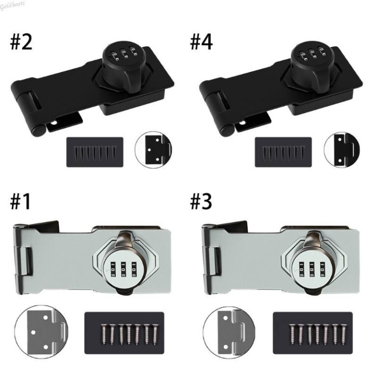 GB 3Digit Combination Locks สังกะสีอัลลอยด์รหัสผ่านล็อคลิ้นชักติดตั้งง่าย