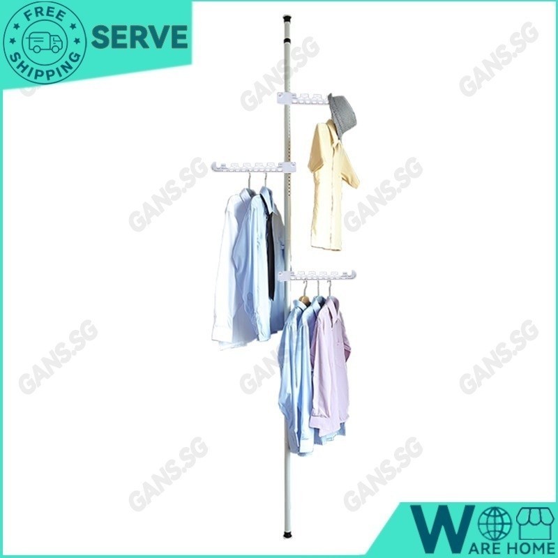 Rackclothes Landing Coat Hanger Towering ห้องนอนในครัวเรือนประหยัดหมวกแขวนกระเป๋าเรียบง่าย