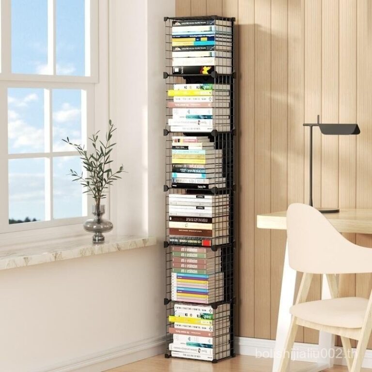 ชั้นวางของ ชั้นวางหนังสือ ชั้นวางของอเนกประสงค์ แผ่นตะแกรงเหล็ก ติดตั้งง่าย ประหยัดพื้นที่ สามารถใช้งานได้หลายโอกาส