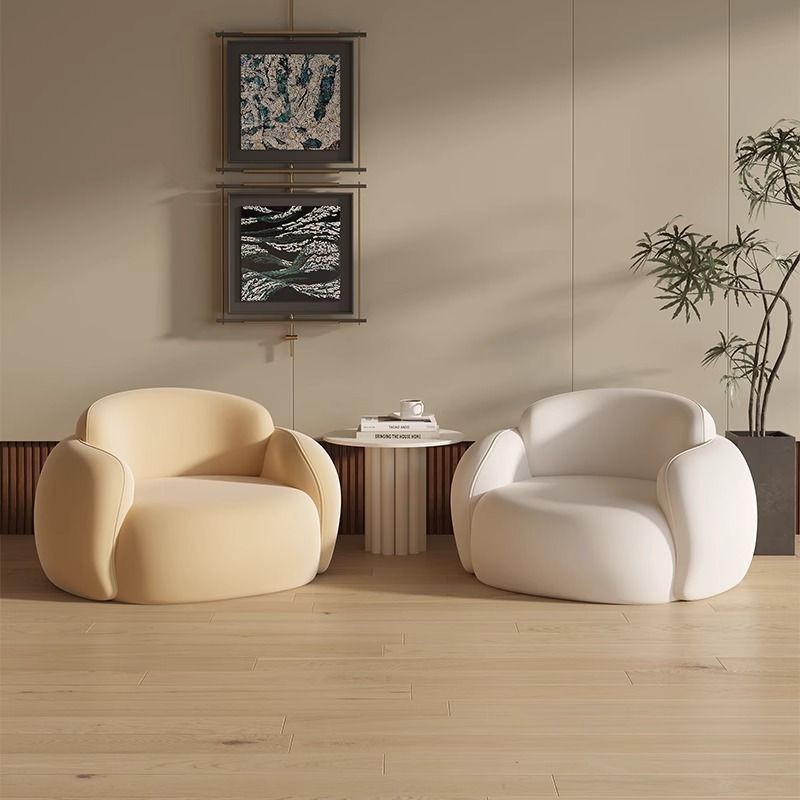 HighEnd โมเดิร์นเก้าอี้โซฟา Influencer หรูหรา Creative โซฟาเดี่ยวร้านเสริมสวย Office Rest พื้นที่แผนกต้อนรับส่วนหน้า