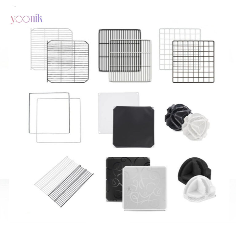 ชิ้นส่วนประกอบคอก DIY คอกประกอบสัตว์เลี้ยง อุปกรณ์เสริมสำหรับ คอกสัตว์เลี้ยง DIY หลากหลายรูปแบบ สีขาว และสีดำ