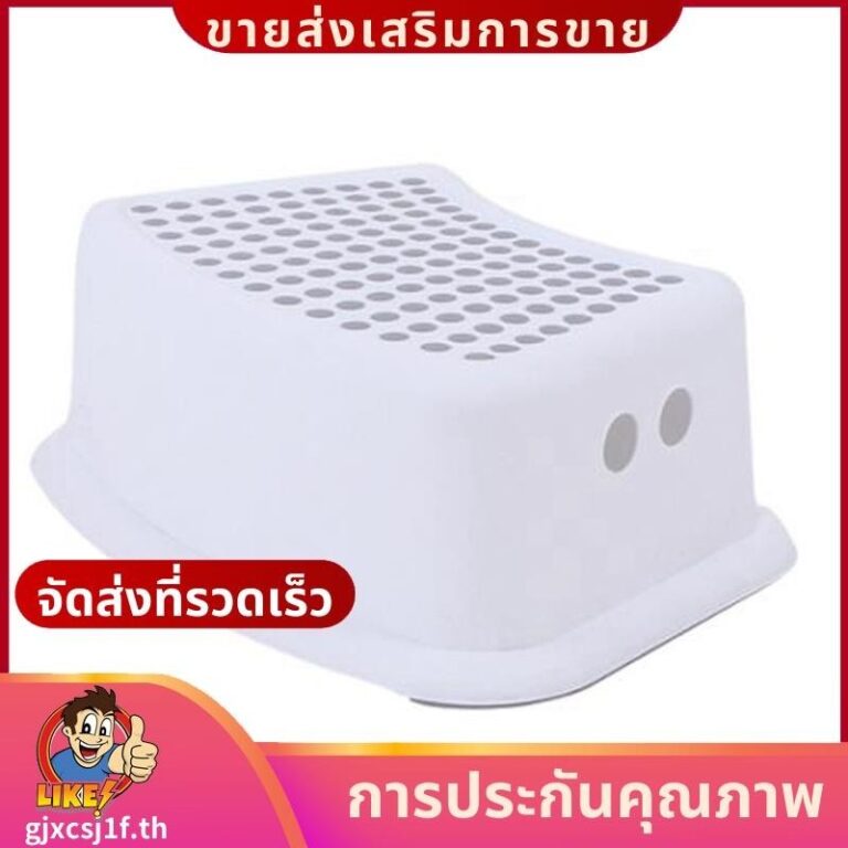 พลาสติกลื่นเก้าอี้เด็กวางซ้อนกันได้ขั้นตอนอุจจาระผู้ช่วยห้องครัวห้องน้าห้องน้าเก้าอี้สีเทาgjxcsj1fth