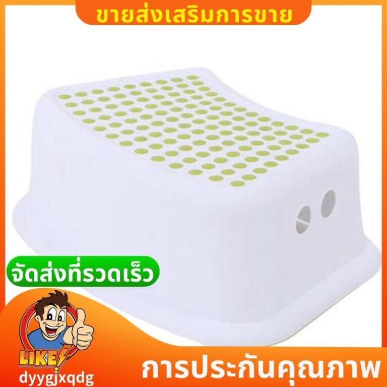 พลาสติกลื่นเก้าอี้เด็กวางซ้อนกันได้ขั้นตอนอุจจาระผู้ช่วยห้องครัวห้องน้าห้องน้าเก้าอี้