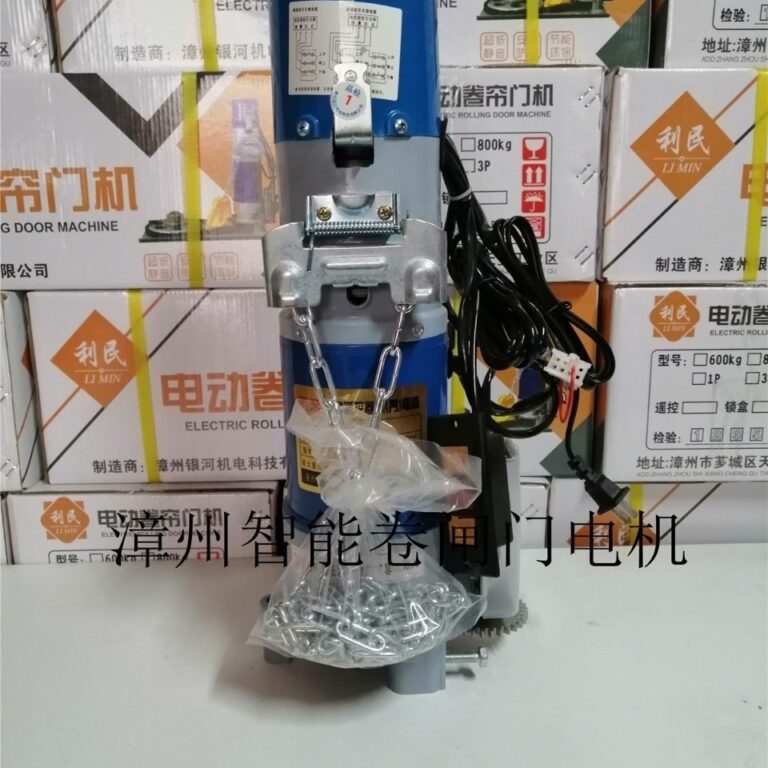 มอเตอร์ประตูม้วนประตูม้วนอัตโนมัติอุปกรณ์ครบชุดมอเตอร์ประตูโรงรถไฟฟ้ารีโมทคอนโทรลเครื่องเปิดประตูไฟฟ้า WLLR