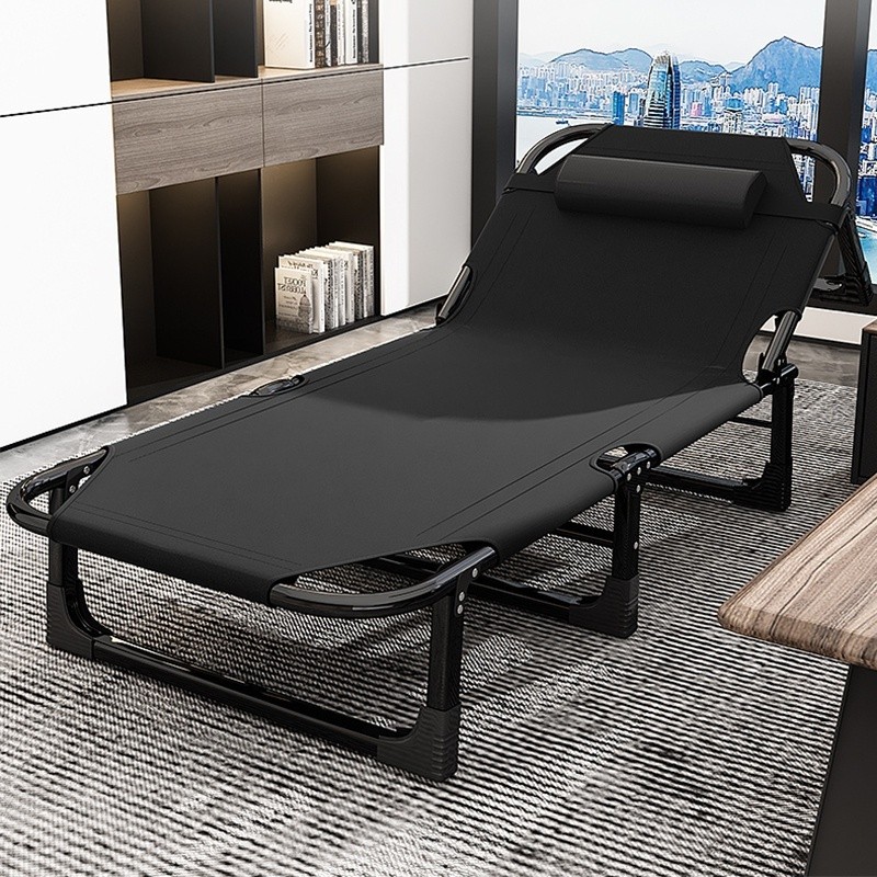 LTROP เตียงพับได้ 193CM เตียงพับเหล็ก ไม่ต้องป ระกอ เตียงเดี่ยวพับ น้ำหนักได้ดีไม่มีเสียงดังรบกวนง่าย ใช้งานง่าย นอนสบาย