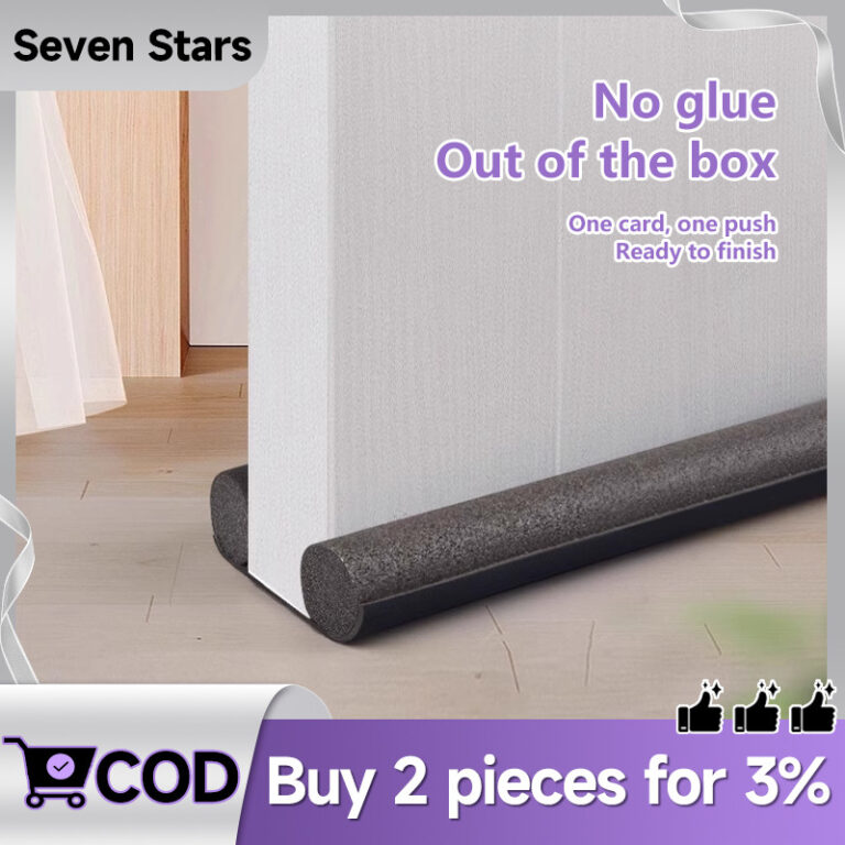 พร้อมส่ง ที่กั้นประตู ซีลกั้นประตู คิ้วกั้นประตู ยาง แผ่นกั้นประตู กันแมลง กันแอร์ออก ป้องกันเสียง