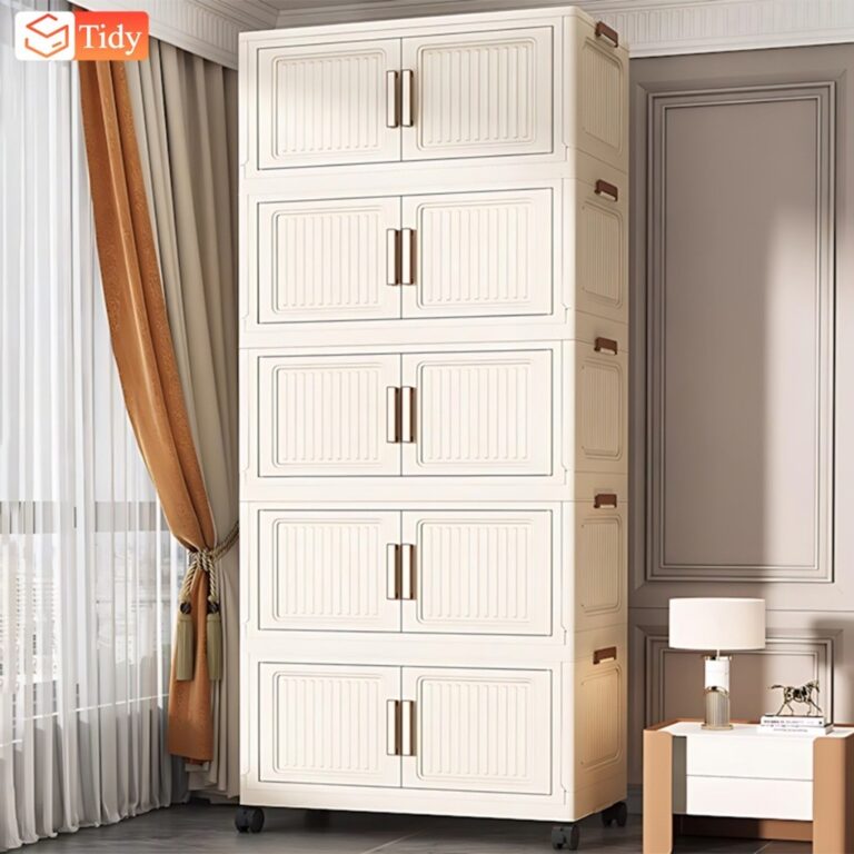 ตู้เก็บของ 6ชั้น ขนาดใหญ่ ตู้อเนกประสงค์ ตู้วางของมีหลายชั้น สไตล์การออกแบบโมเดิร์น เหมาะสำหรับจัดเก็บบ้านให้เป็นระเบียบ