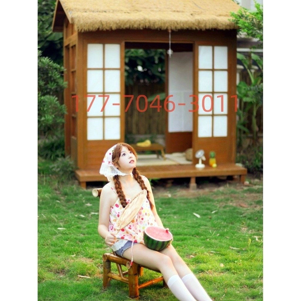 บ้านไม้ขนาดเล็กสไตล์ญี่ปุ่น วิลล่ากลางแจ้ง สวนในบ้าน ห้องชาจีนเรียบง่าย ไม้เนื้อแข็งกันสนิม ศาลากลางแจ้ง