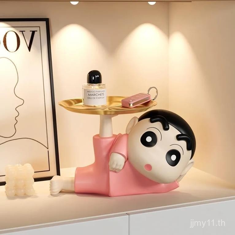 คุณภาพสูงในสต็อก ตกแต่งเก็บกุญแจทางเข้าใหม่จาก Crayon Shinchan สำหรับประตู ตู้รองเท้า ห้องนั่งเล่น ตกแต่งบ้าน ของขวัญขึ้นบ้านใหม่ FSHL