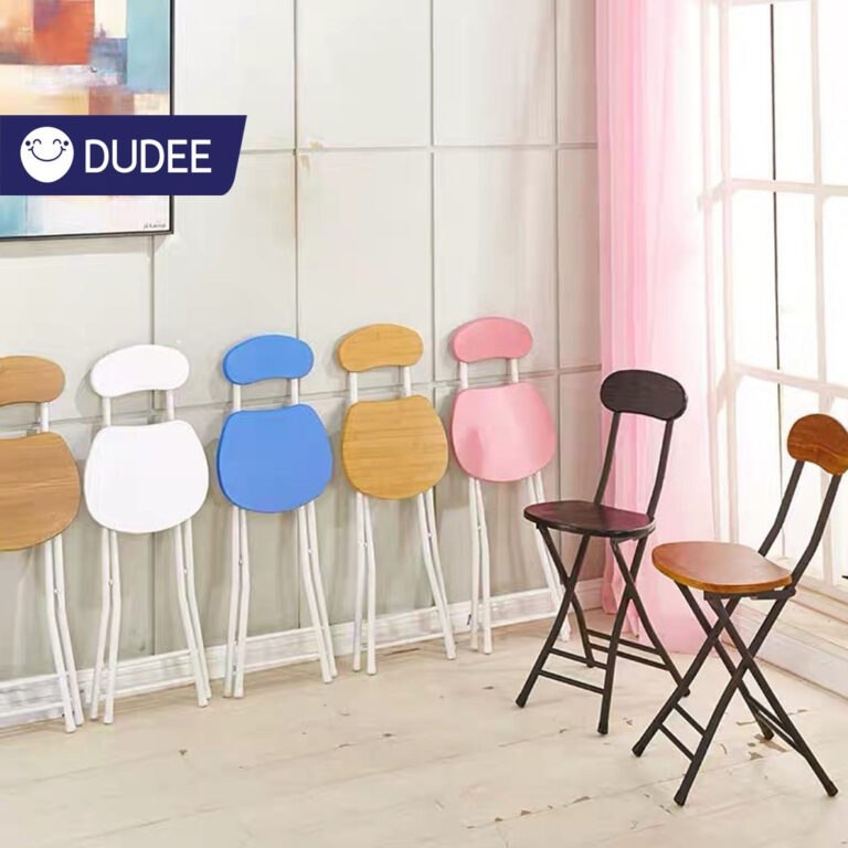 เก้าอี้พับลายไม้ZDY1มีให้เลือก 4 สี น้ำตาลเข้ม สีเขียว สีฟ้า สีขาว