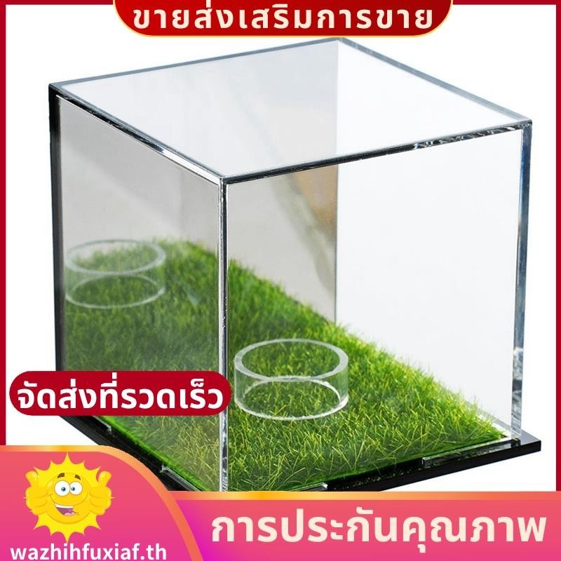 ตู้โชว์ลูกกอล์ฟ ตู้โชว์สี่เหลี่ยมลูกกอล์ฟ กล่องอนุสรณ์ กล่องเก็บของกระจกอะคริลิค wazhihfuxiafth