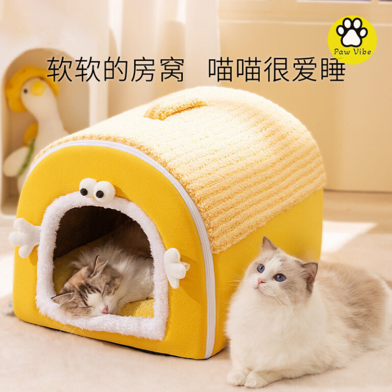 PawVibe เปล ไม้ แบบยูร์ตมองโกเลียกันลมอบอุ่นสำหรับฤดูใบไม้ร่วงและฤดูหนาว เต้นท์