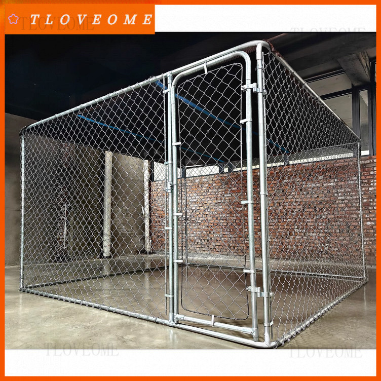 TLOVE คอกไก่ขนาดใหญ่คุณภาพสูงกลางแจ้ง คอกนกพิราบคุชชิง ห้องสัตว์เลี้ยง กระต่าย คอกสุนัขขนาดใหญ่