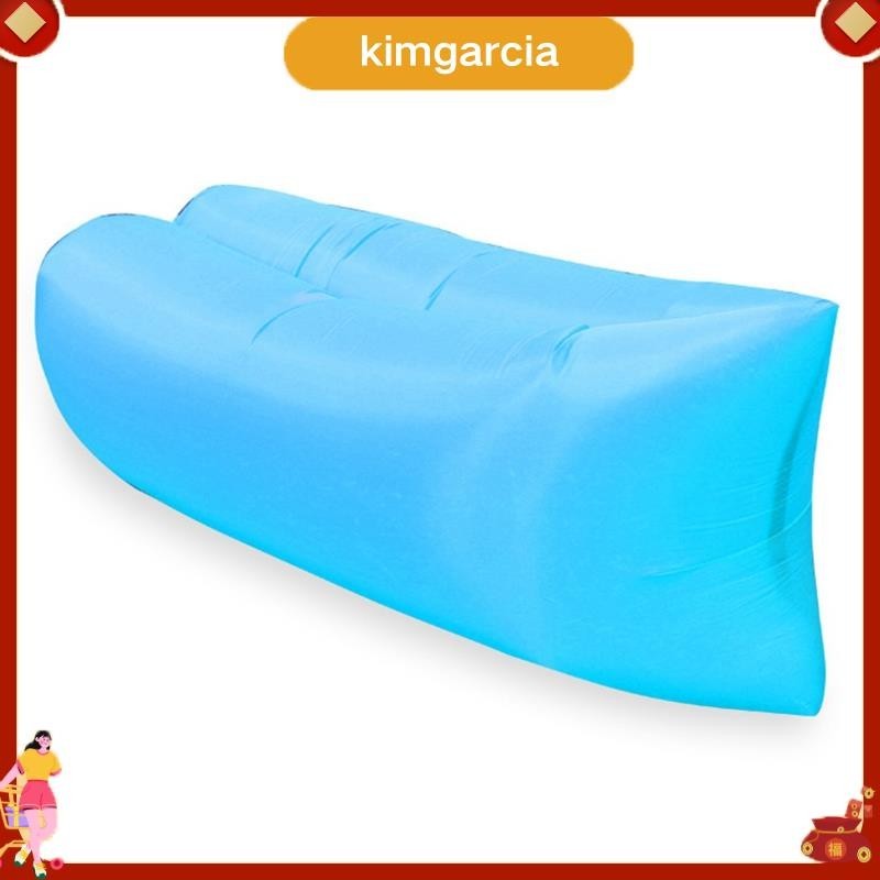 kimgarcia โซฟาเป่าลม โซฟากลางแจ้ง โซฟาเป่าลม สีฟ้า