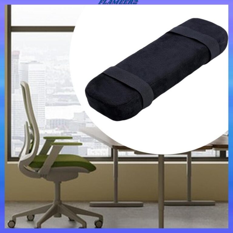 คนพ่นไฟ2 แผ่นรองที่เท้าแขนเก้าอี้เบาะรองนั่งที่เท้าแขนพร้อมสายรัดยางยืดแขนเก้าอี้หมอนข้อศอก